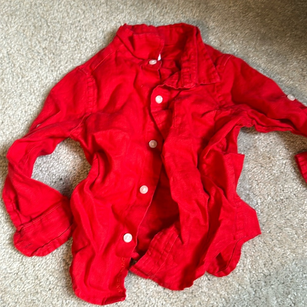 Janie and jack button down